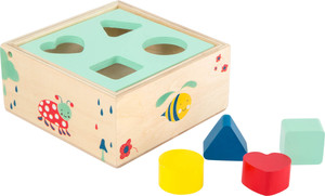 Formabedobó doboz - méhecskés - Small Foot fajáték