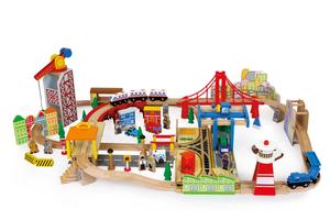 Favonat szett - városi közlekedés játék vonatokkal - Small Foot