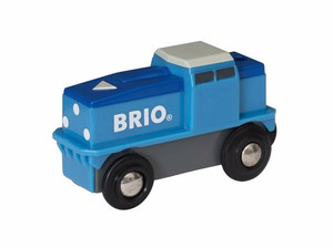 Brio kék játék mozdony