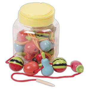 Gyümölcsös fűzős játék - fűzőcske