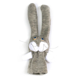 Ujjbáb - szürke nyuszi