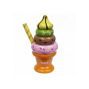 Fagyi kehely fajáték és montessori eszköz