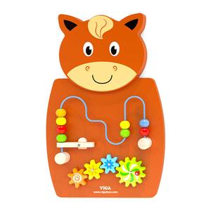 Falra szerelhető készségfejlesztő játék 1 éveseknek - ló