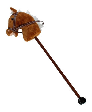 Barna hobby horse - vesszőparipa