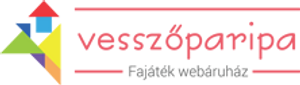 Vesszőparipa fajáték webáruház logó